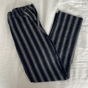 Brandy Melville Cropped Linen Pants